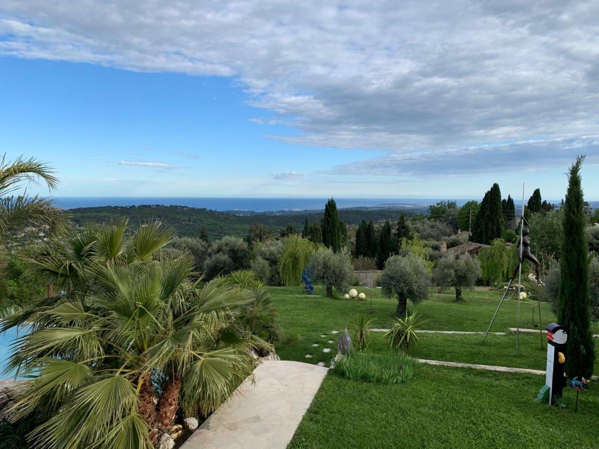 Les 4 Elements Bed & Breakfast Tourrettes-sur-Loup Bagian luar foto